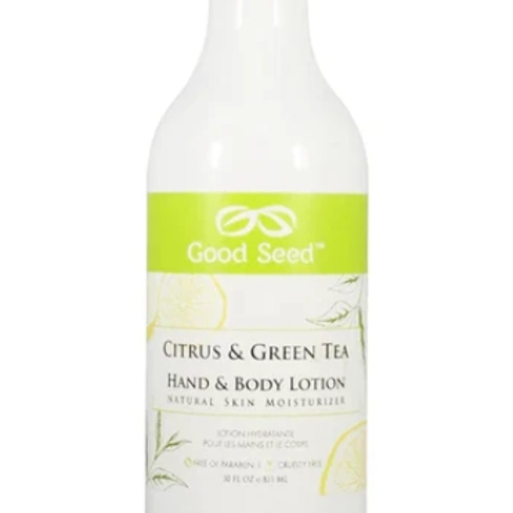 GOOD SEED CITRUS & GREEN TEA HAND & BODY LOTION - 30oz/ 851 ml. MADE IN KOREA